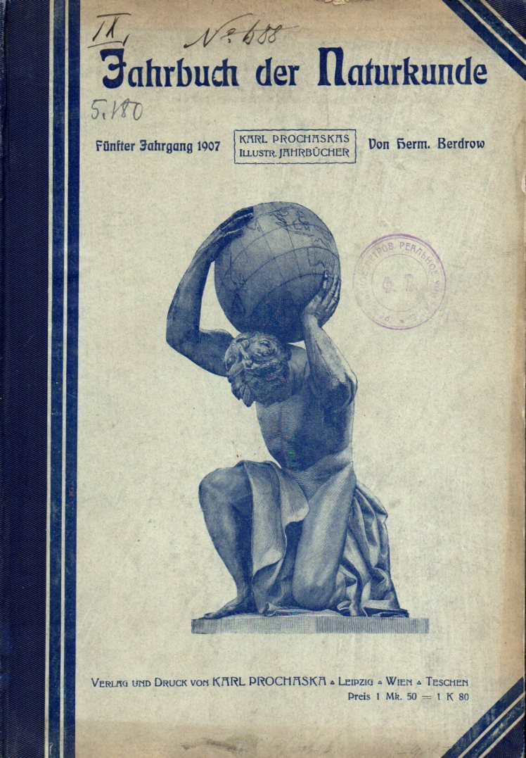 Jahrbuch der Naturkunde  5.Jahrgang 1907 