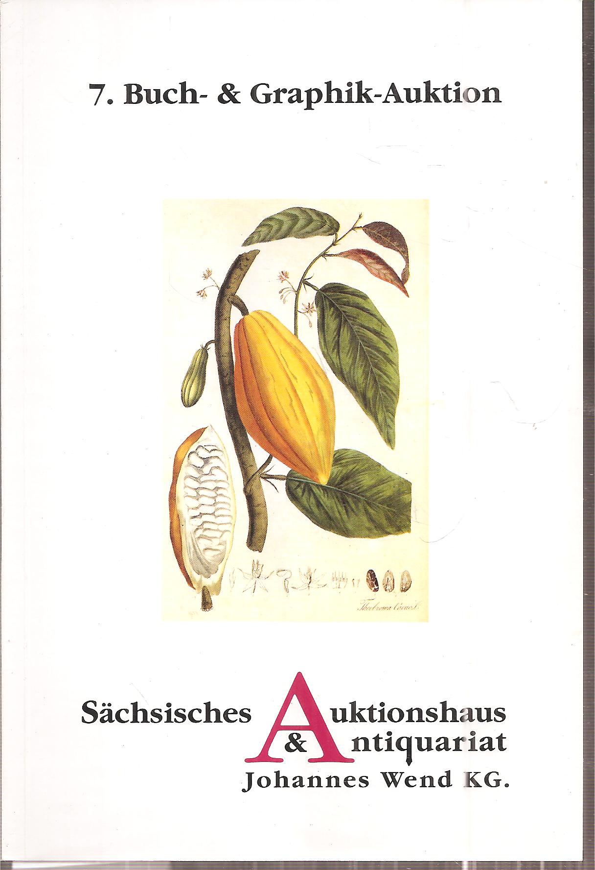 Johannes Wend KG  7.Buch- und Graphik-Auktion Sonnabend, den 15.November 1997 