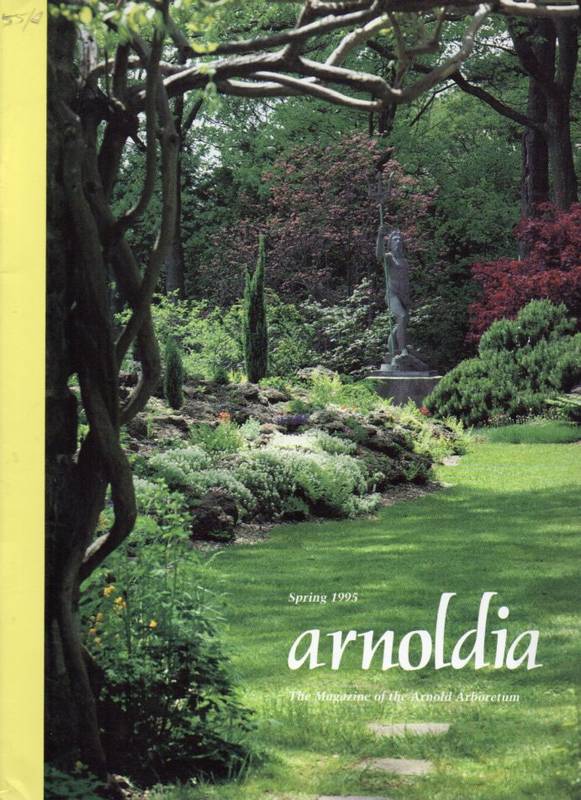 arnoldia  Volume 55. Jahr 1995, Number 1 bis 4 (4 Hefte) 