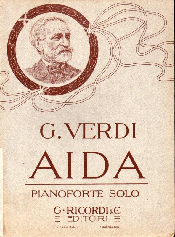 Verdi,Giuseppe  Aida Pianoforte Solo 