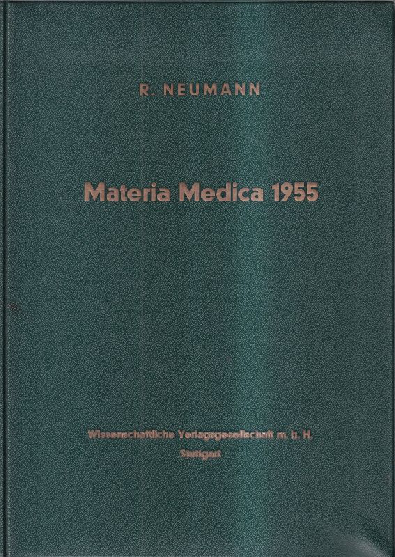Neumann,R.  Materia Medica 1955 (MM 1955) 