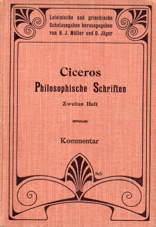 Boltenstern,P.v.  Ciceros philosophische Schriften 