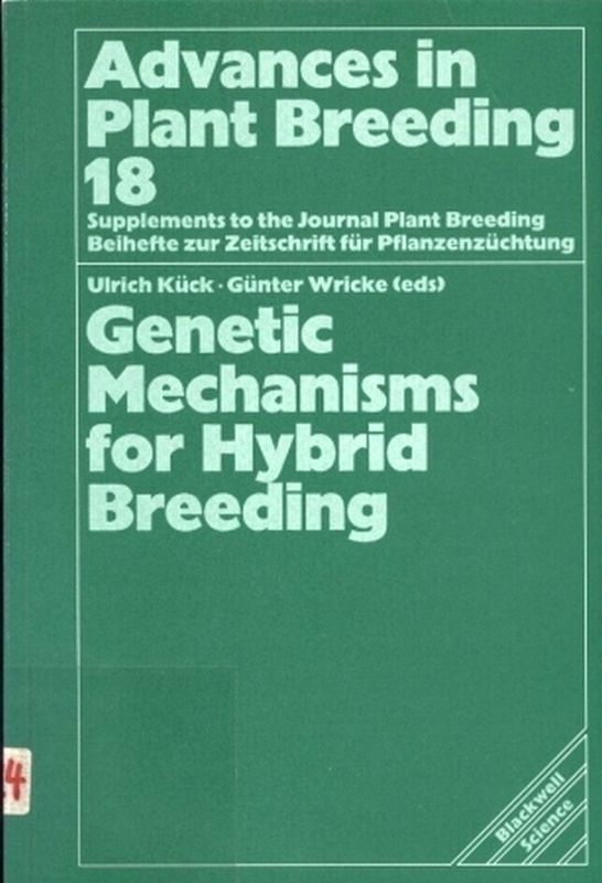 Kück,Ulrich+Günter Wricke  Genetics Mechanisms for Hybrid Breeding 