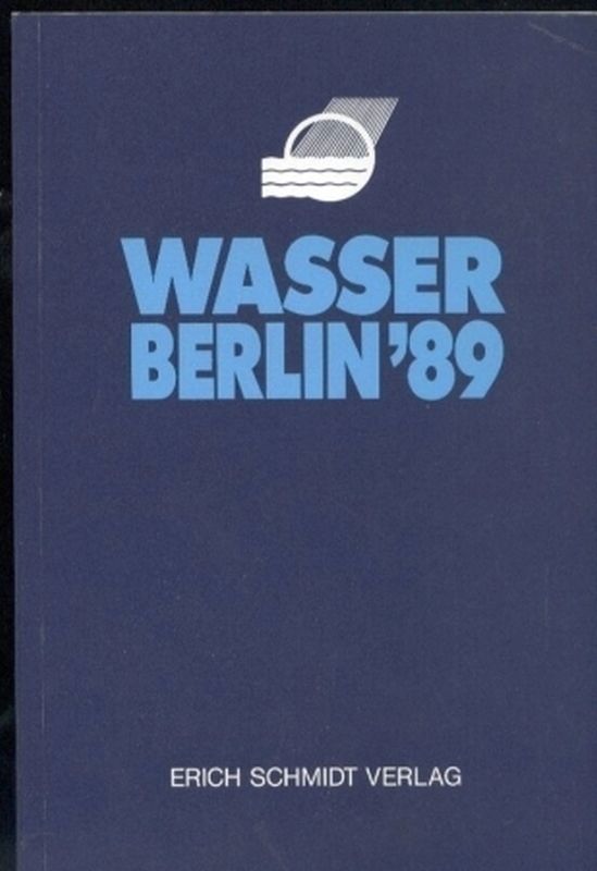 Wasser Berlin `89  Kongressvorträge 