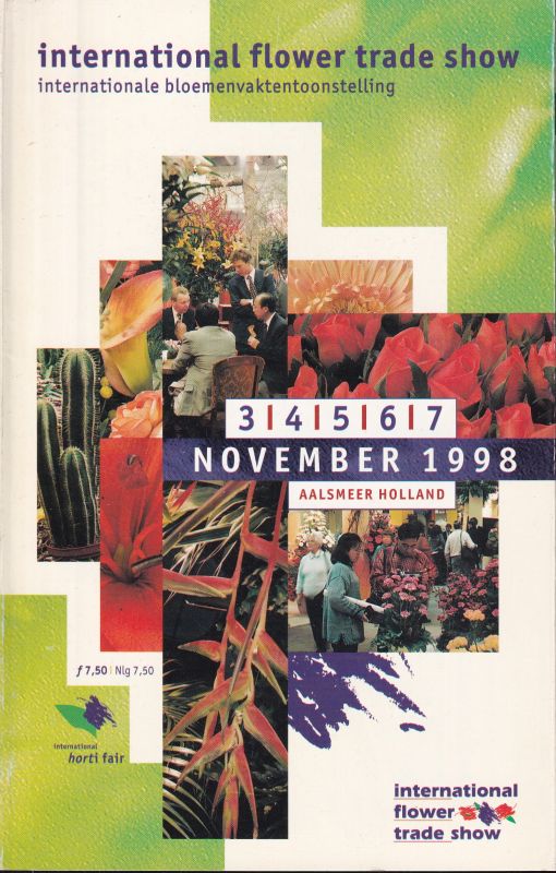 international flower trade show  3.-7.November 1998 Aalsmeer Holland 