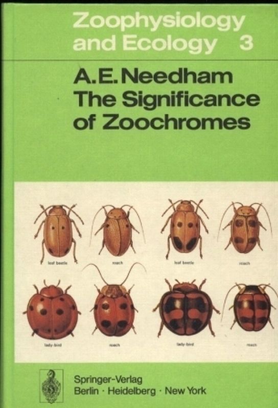 Needham,Arthur E.  The Significance of Zoochromes 
