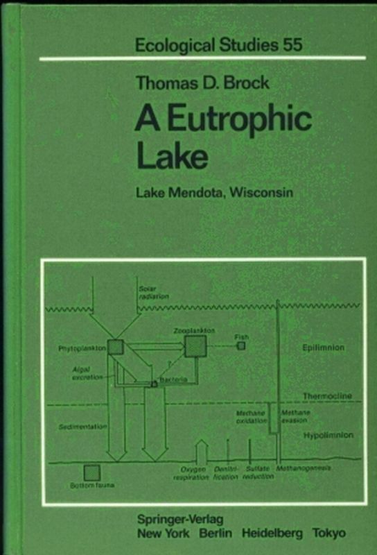 Brock,Thomas D.  A Eutrophic Lake, Lake Mendota, Wisconsin 