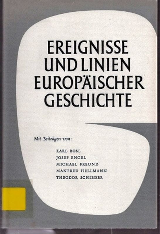 Rüdinger,Karl (Hsg.)  Ereignisse und Linien europäischer Geschichte 
