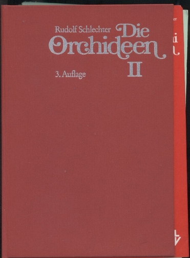 Schlechter,Rudolf  Die Orchideen, Band II Lieferung 1. bis 12 (9 Hefte) 
