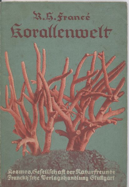 France`,R.H.  Korallenwelt.Der siebente Erdteil 