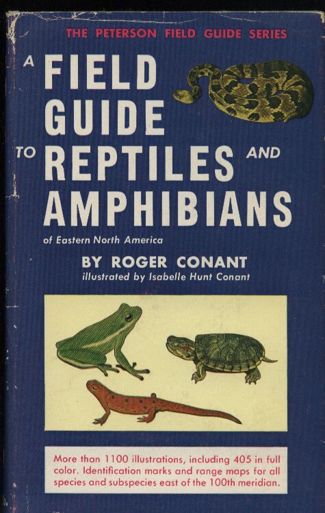 Conant,Roger  Fieldguide to the Reptiles and Amphibians of Eastern North America 