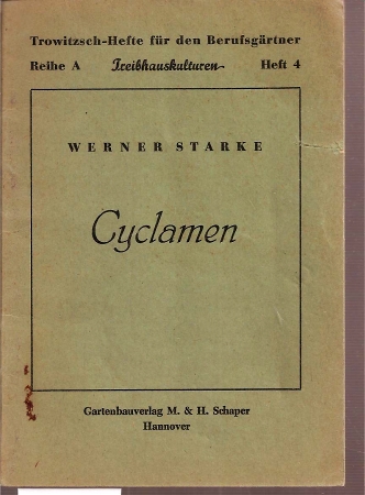 Starke,Werner  Cyclamen 
