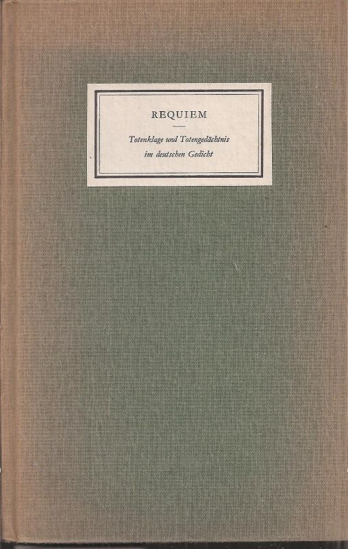Pfeiffer,Johannes  Requiem 