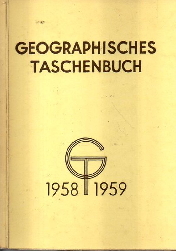 Geographisches Taschenbuch  Geographisches Taschenbuch 1958/59 
