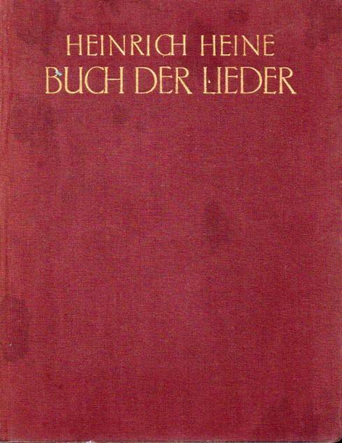 Heine,Heinrich  Buch der Lieder 