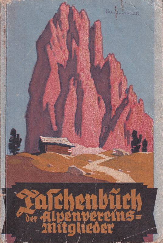 Wellenburg,W.v.Schmidt zu  Taschenbuch der Alpenvereins-Mitglieder 