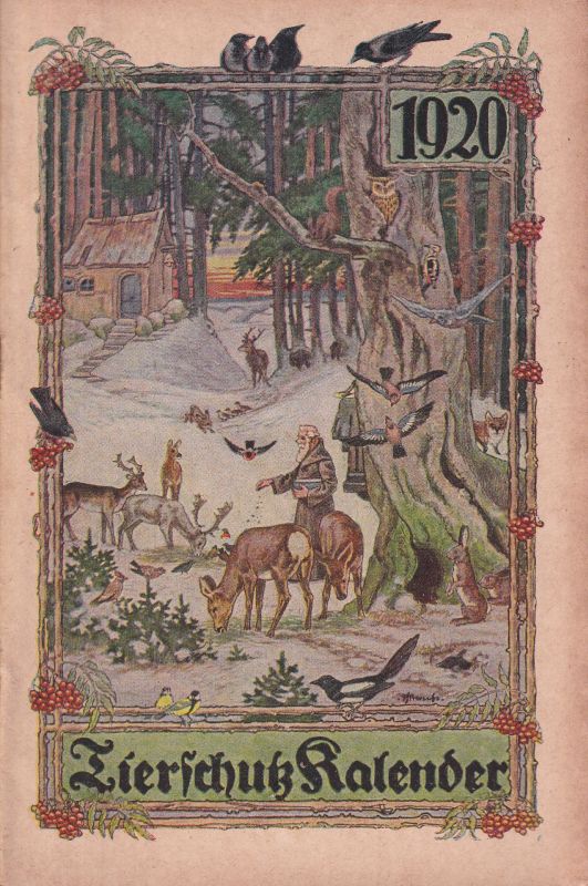Tierschutz-Kalender  Tierschutz-Kalender 1920 