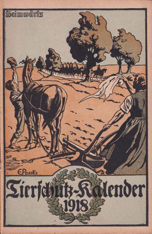Tierschutz-Kalender  Tierschutz-Kalender 1918 
