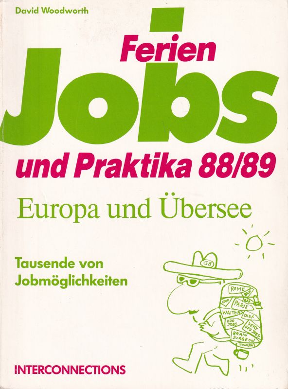 Beckmann,Georg  Ferienjobs&Praktika 88/89.Europa und Übersee 