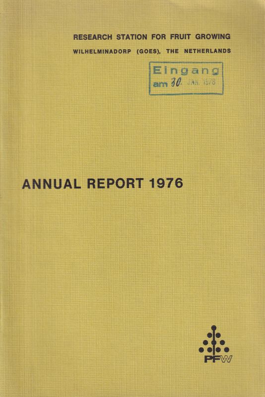 Research Station for Fruit Growing  Annual Report 1976 