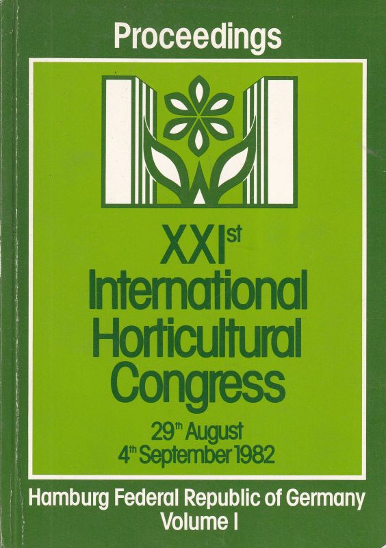Federal Republic of Germany  XXIst International Horticultural Congress 29.August-4.September 1982 