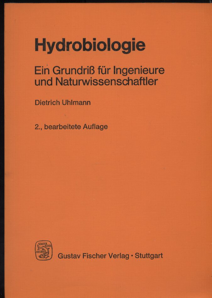 Uhlmann,Dietrich  Hydrobiologie 