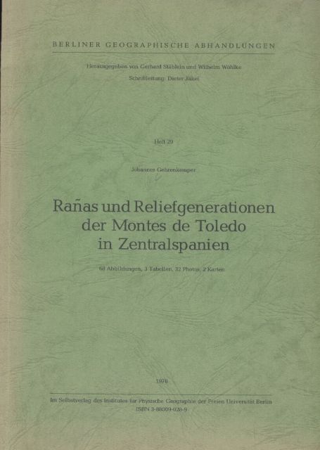 Gehrenkemper,Johannes  Ranas und Reliefgenerationen 