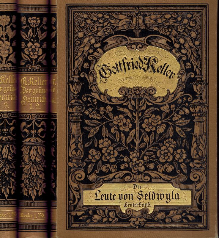Keller,Gottfried  Gottfried Keller's Gesammelte Werke in 10 Bänden (10 Bände) 