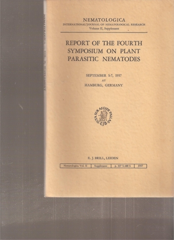 Nematologica  Report of the Fourth International Symposium on Plant Nematology 