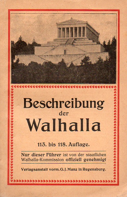 Müller,Adalbert  Geschichte und Beschreibung der Walhalla und des anliegenden 