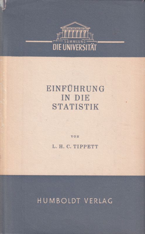 Tippett, L.  Einführung in die Statistik 