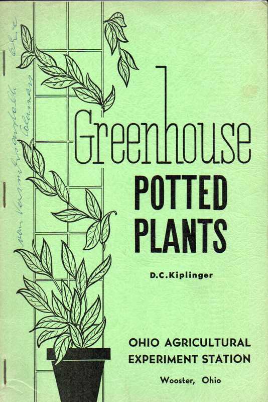 Kiplinger,D.C.  Greenhouse potted plants 
