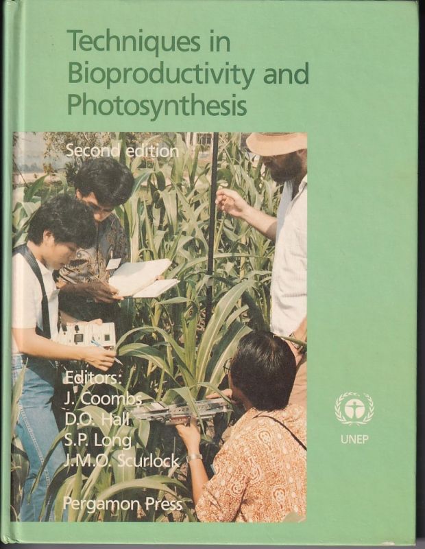 Coombs,J. and D.O.Hall and S.P.Long  Techniques in Bioproductivity and Photosynthesis 