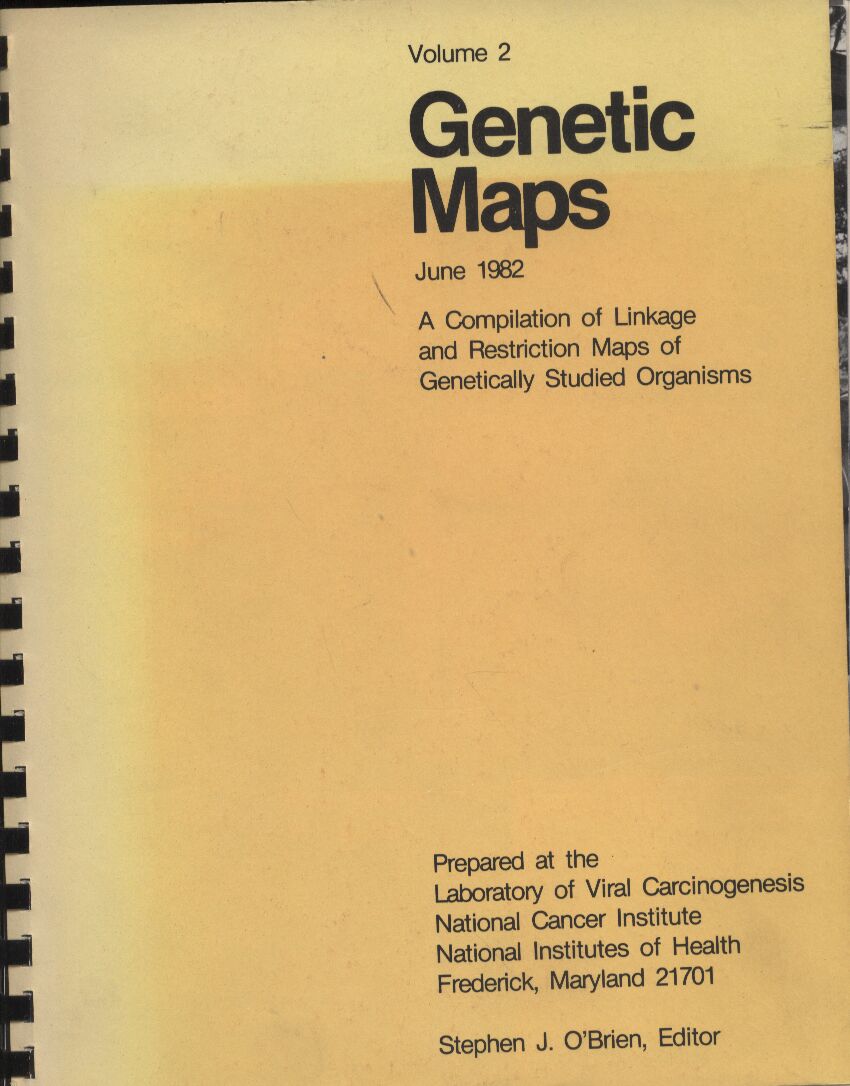 O´Brien,Stephen J.  Genetic Maps Volume 2 Bacteria, Algae and Protozoa, 