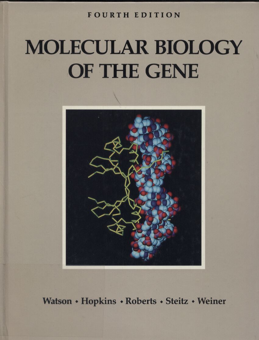 Watson,J.D. and N.H.Hopkins and J.W.Roberts  Molecular Biology of the Gene 