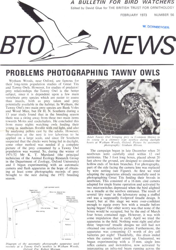 BTO News  Jahrgang 1972.Number 56.Jahrgang 1975.Number 70 