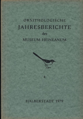 Museum Heineanum  Ornithologische Jahresberichte 4 