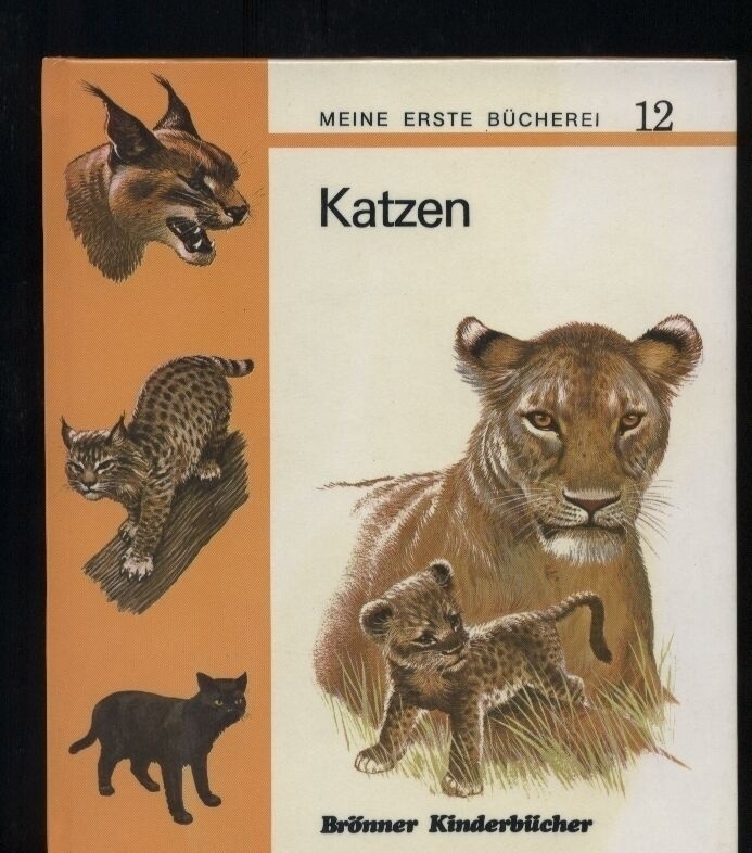 Meine erste Bücherei  Katzen (Luchs, Löwe, Gepard, Tiger u.a.) 