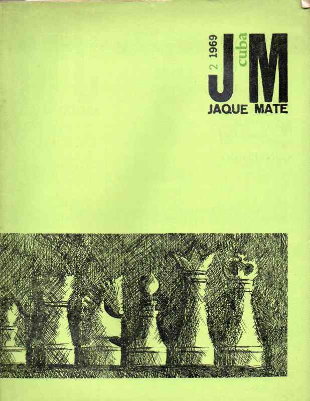 Federacion de Ajedrez de Cuba  Jaque Mate  Nr.2  (Schachzeitschrift) 