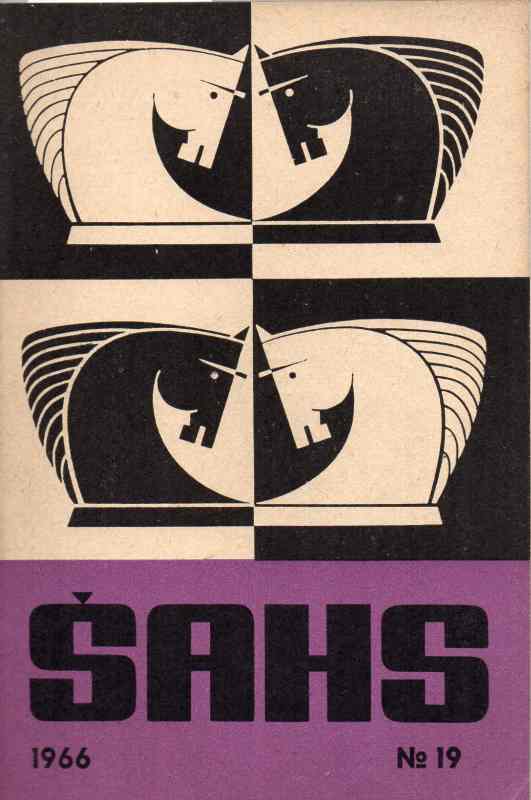Latvijas PSR sport  Sahs Nr.19 1966    (Schachzeitschrift) 