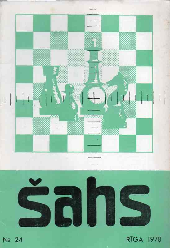 LPSR saha federacijas  Sahs Nr.24  1978    (Schachzeitschrift) 