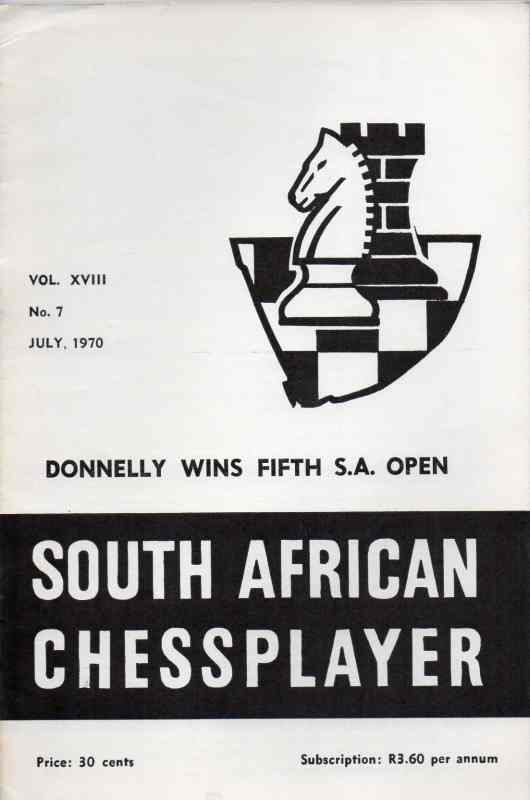 South african chessplayer  Donnelly wins fifth S.A.open 