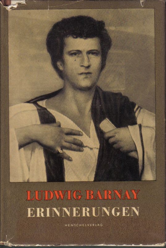 Barnay,Ludwig  Erinnerungen 