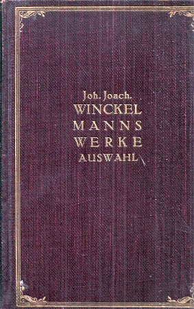 Dorner,Alexander (Hsg.)  J.J.Winckelmanns Werke 