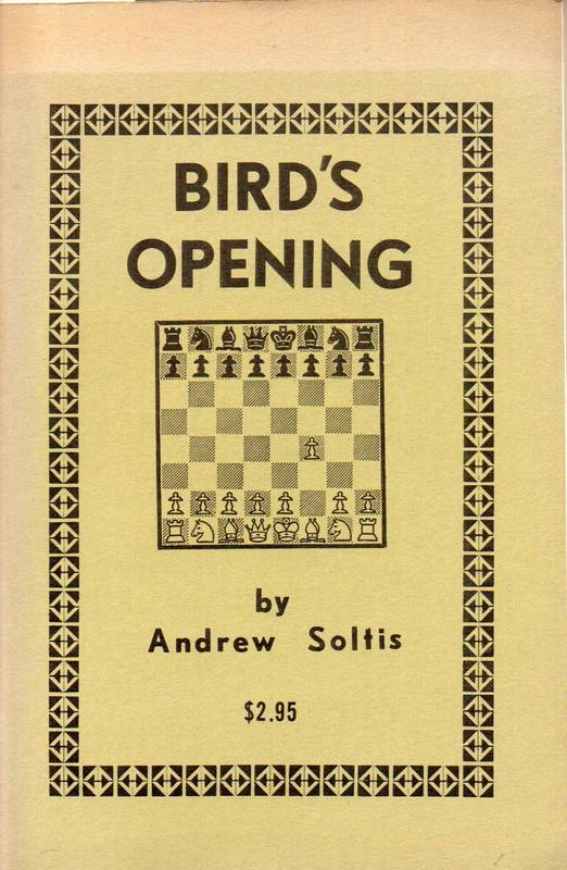 Soltis,Andrew  Bird's Opening 