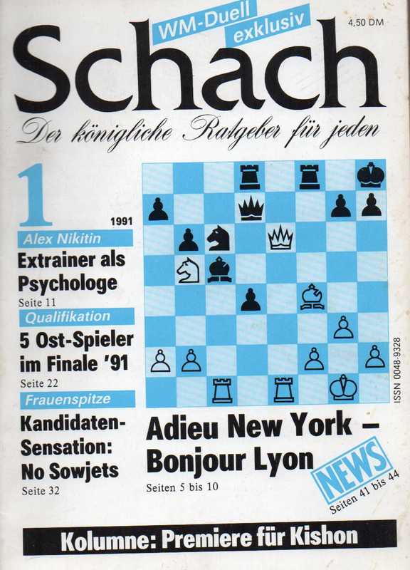 Schach  1991.Heft 1 