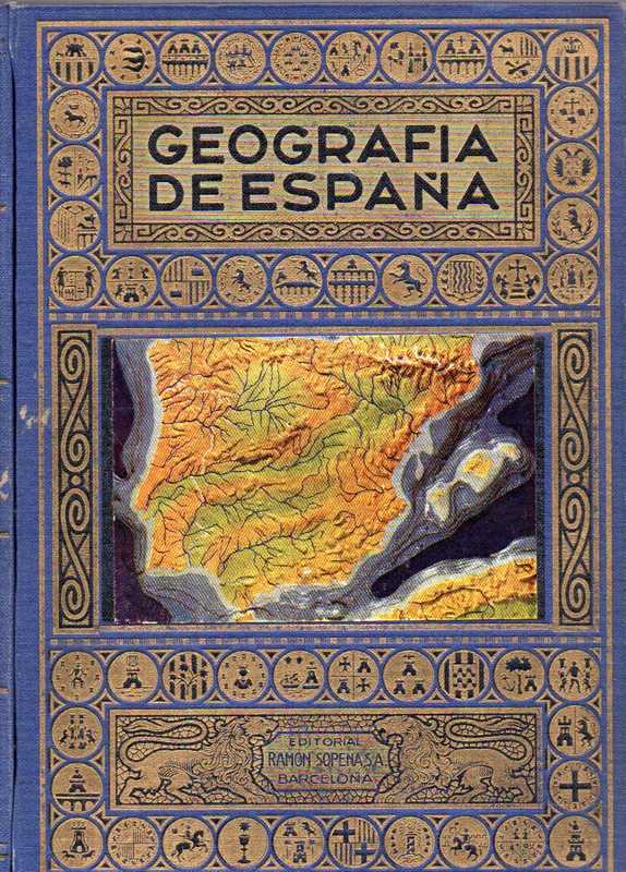 Blanquez Fraile,Agustin  Geografia de Espana(seguida de un resumen de geografia portuguesa) 