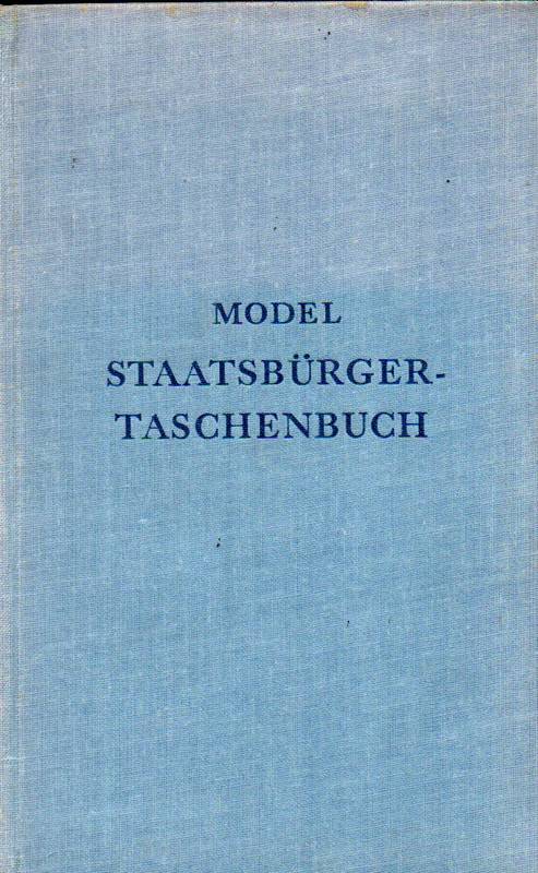 Model,Otto  Staatsbürger-Taschenbuch 