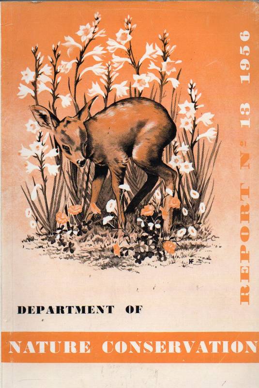 Union of South Africa  Department of Nature Conservation.Report No.13-1956 