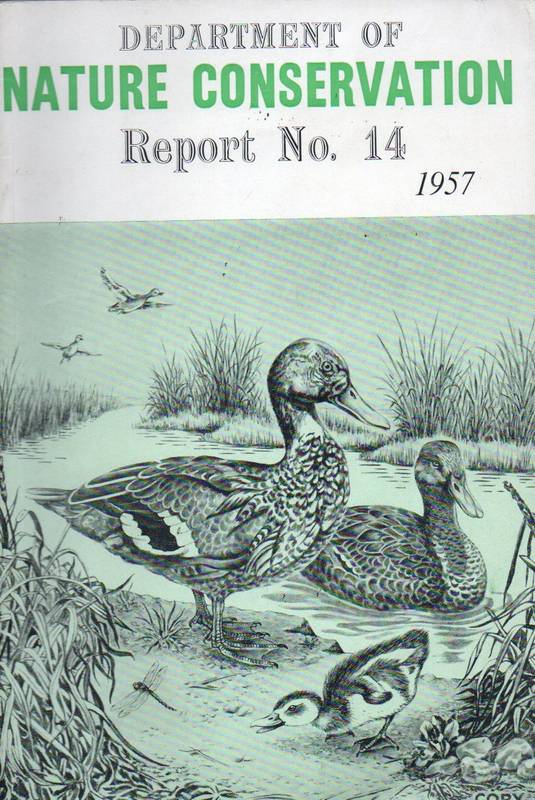 Union of South Africa  Department of Nature Conservation.Report No.14-1957 